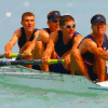 Teaming up in the right number. In rowing a given number of athletes join forces to compete. No deviation from this number could prevail during a competition. Similarly, in Efimov physics only certain numbers of bosons can bind together.